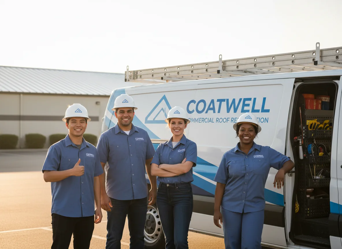 Commercial roof coating company in Brier Hill, NY